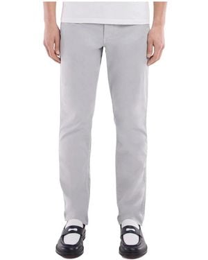 Eden Park Slim-Fit Trousers - Grijs