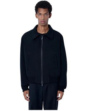 Yohji Yamamoto Bomber Jackets - Blu