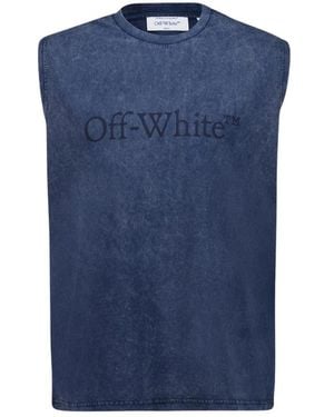 Off-White c/o Virgil Abloh Sleeveless Tops - Blue