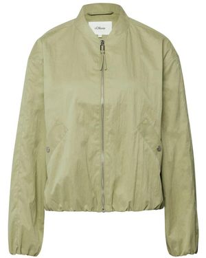 S.oliver Weicher Blouson - Groen