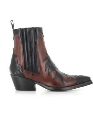 Sartore Cowboy Boots - Brown
