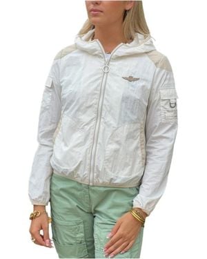 Aeronautica Militare Light Jackets - Grey