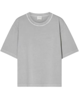 Closed Tops ,Grijs ,Katoen Klassieke Relaxte T-Shirt