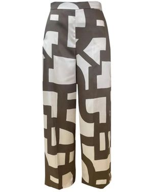 Marella Wide Pants - Metallic