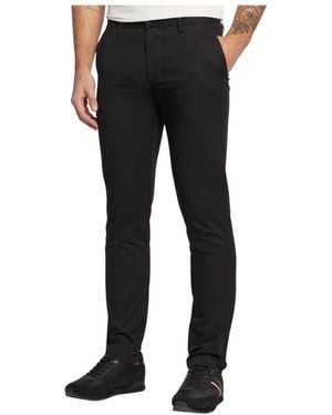 Tommy Hilfiger Slim-Fit Trousers - Black
