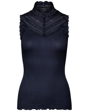 Rosemunde Sleeveless Tops - Blu
