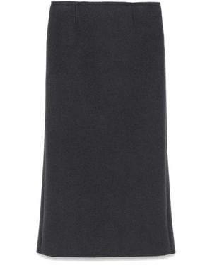 Facon Jacmin Midi Rok - Zwart