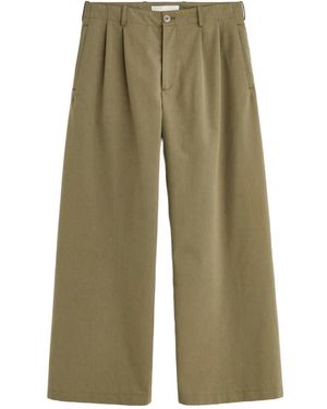 Our Legacy Broeken ,Wit ,Katoen Bridge Chino - Groen