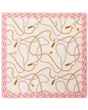 Le Parmentier Silk Scarves - Pink