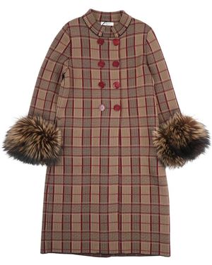 Charlott Jassen ,Veelkleurig ,Double-Breasted Coats - Bruin