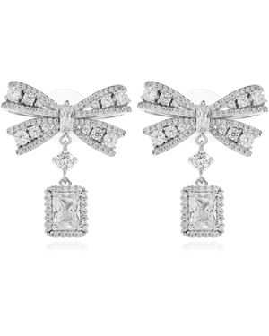 Self-Portrait Earrings - Blanco