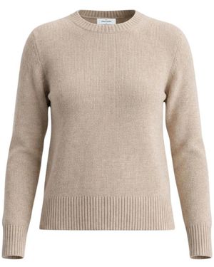 Gran Sasso Round-Neck Knitwear - Natural