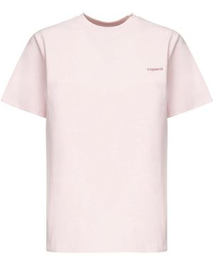 Coperni Tops ,Roze ,Katoen Katoenen T-Shirts En Polos
