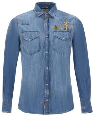 Bob Denim Shirts - Blue