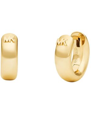 Michael Kors Goldene Premium-Ohrringe Für Subtile Aussage - Mettallic