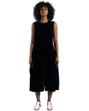 Comme des Garçons Velvet Jumpsuit - Schwarz