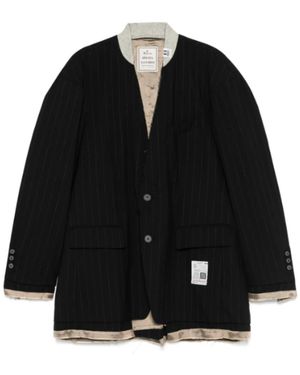 Maison Mihara Yasuhiro Light Jackets - Black