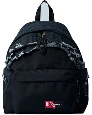Eastpak Rucksack Mit Verwittertem Finish Und Logo-Motiv - Blau