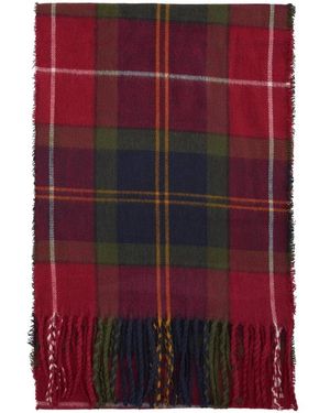 Barbour Winter Scarves - Red
