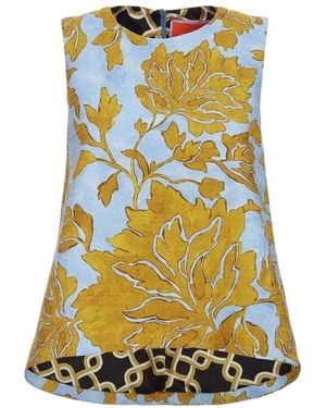 La DoubleJ Sleeveless Tops - Giallo