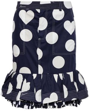 Jacquemus Rokken ,Blauw ,Katoen The Cabana Skirt