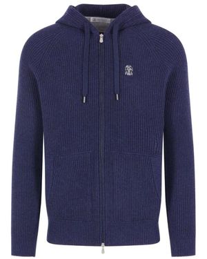 Brunello Cucinelli Strickpullover - Blau