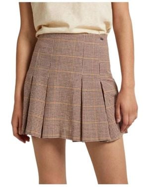 Pepe Jeans Short Skirts - Brown