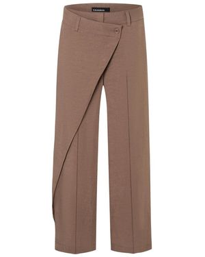 Cambio Cropped Trousers - Brown