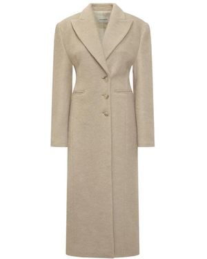 ANDAMANE Single-Breasted Coats - Natural
