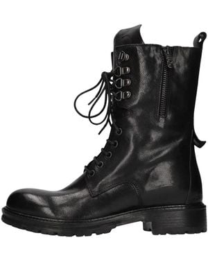 Hundred 100 Lace-Up Boots - Black