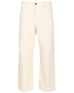 Stone Island Straight Jeans - Natural