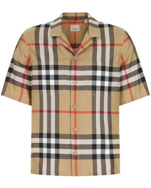 Burberry Short Sleeve Shirts - Multicolore