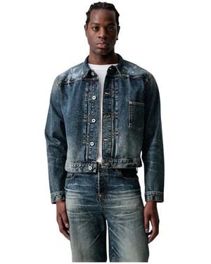 KENZO Denim Jackets - Blu