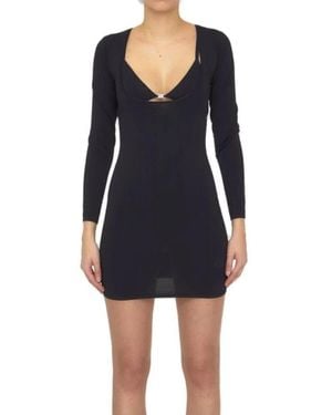 T By Alexander Wang Short Dresses - Black