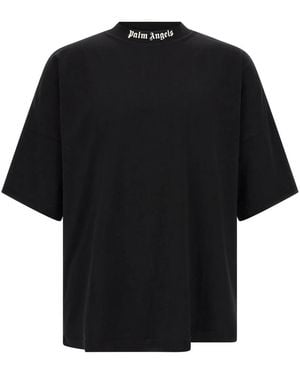 Palm Angels T-Shirts - Black