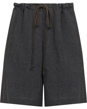 Uma Wang Casual Shorts - Black
