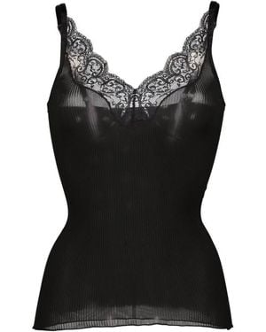 Saint Laurent Tank Top - Black