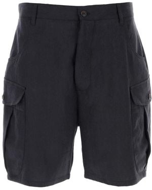 Giorgio Armani Casual Shorts - Blue