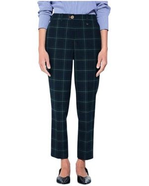 Lola Casademunt Slim-Fit Trousers - Blue