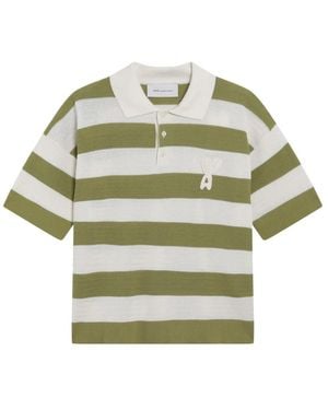Ami Paris Polo Shirts - Green