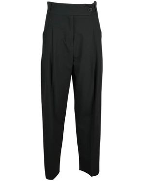 Marella Tapered Trousers - Black