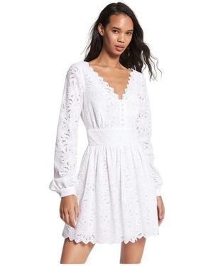 Michael Kors Short Dresses - White