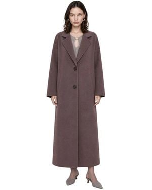 Kocca Single-Breasted Coats - Marrón