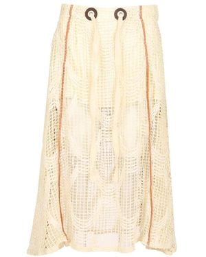 DURAZZI MILANO Midi Skirts - Neutro