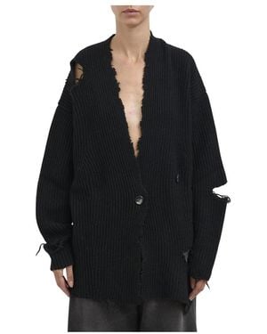 Haikure Truien & Vesten ,Zwart ,Wol Cardigan Courtny