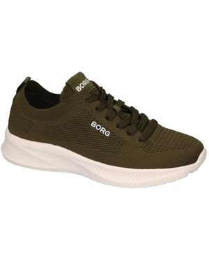 Björn Borg Schoenen ,Groen ,Leer R2520 Knit Sneaker