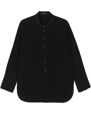 JOSEPH Overhemden ,Zwart ,Wol Joe Shirt