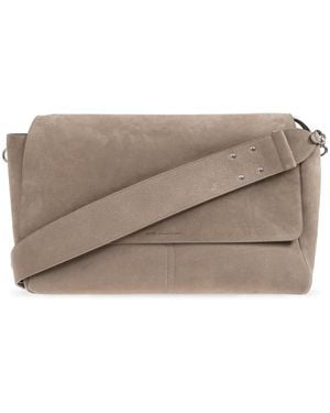Ami Paris Large Carrousel Bag - Bruin