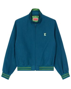 KENZO Bomber Jackets - Blue