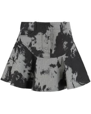 Fendi Denim Skirts - Grey